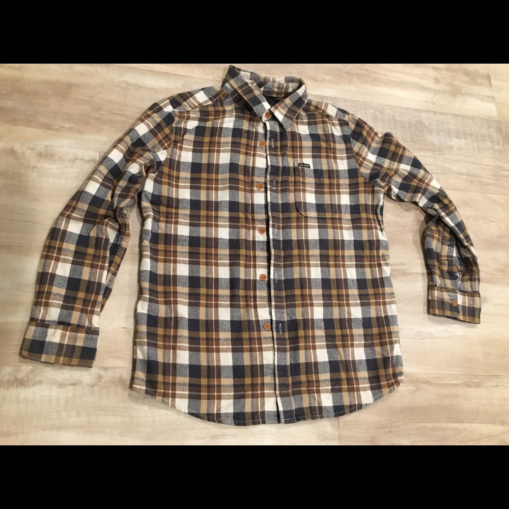 Volcom flannel shirt